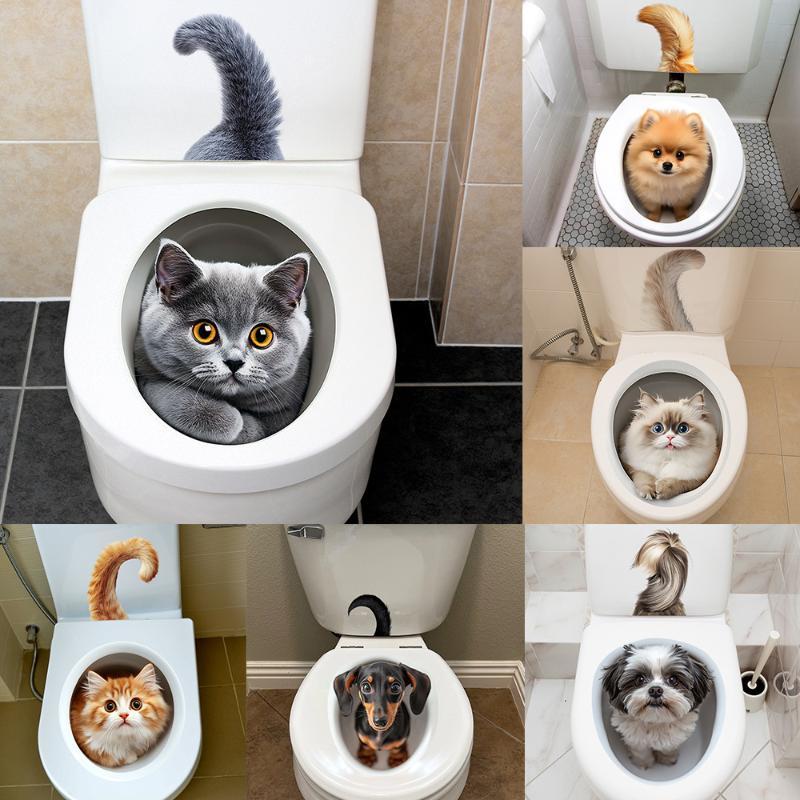 3D-Effekt, niedlicher Tier-Toi – Jet Home Bathroom Accessories Bewertung und Preis