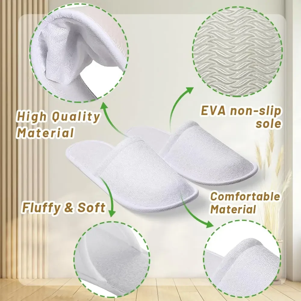 10/20 Paar Einweg-Hausschuhe a – Home Bathroom Spa Bewertung und Preis