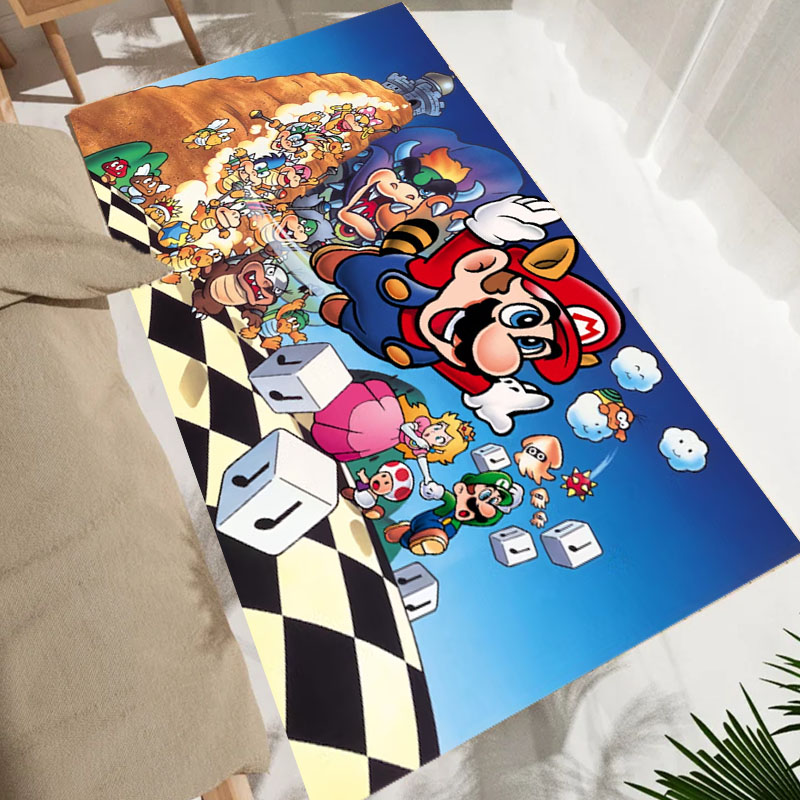 Cartoon S-Super M-Mario Bros S – Home Bathroom Floor Mats Bewertung und Preis