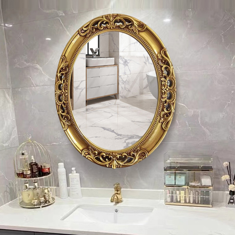 Europäischer Ovaler Hohlspiege – Home Bathroom Vanity Bewertung und Preis