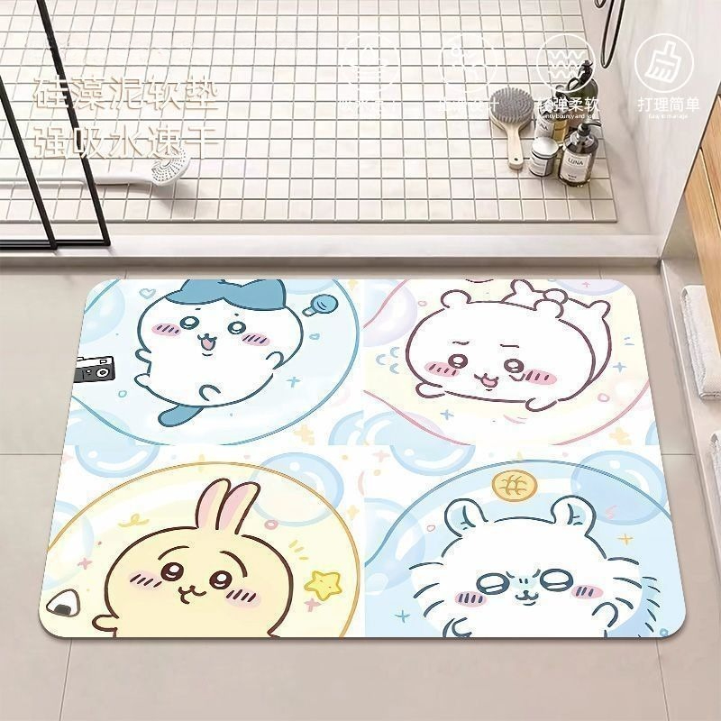 Anime Chiikawa Hachiware Usagi – Home Bathroom Floor Mats Bewertung und Preis