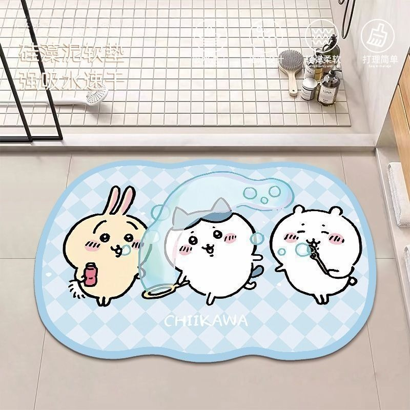 Anime Chiikawa Hachiware Usagi – Home Bathroom Floor Mats Bewertung und Preis