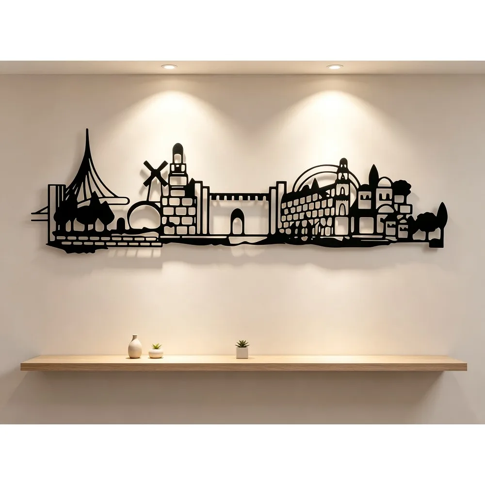 CIFBUY Eisen-Wandkunst Jerusal – Home & Bathroom Building Products Pte Ltd Photos Bewertung und Preis