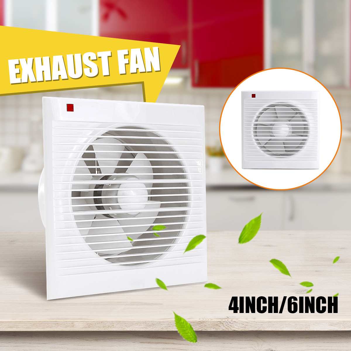 4 Zoll 6 Zoll 8 Zoll 220 V stu – Home Bathroom Exhaust Fan Bewertung und Preis